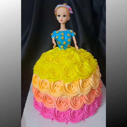 Barbie Doll Cake