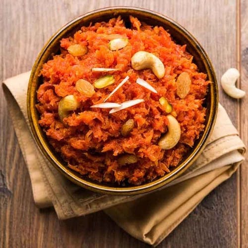 Carrot Halwa Experience the timeless charm of Carrot Halwa, a beloved Indian dessert.