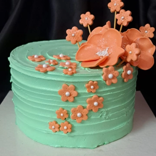 Flower Birthday Cake