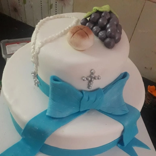 Cross Fondant Cake