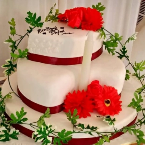 Flower Wedding Cake