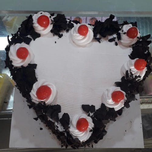 Heart Black Forest Cake
