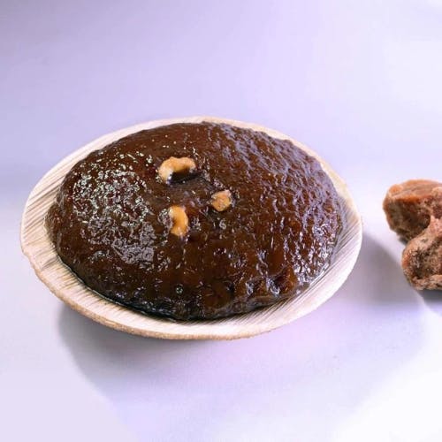 Karupatti Halwa Experience the true essence of Karupatti Halwa, a classic Indian sweet made with palm jaggery