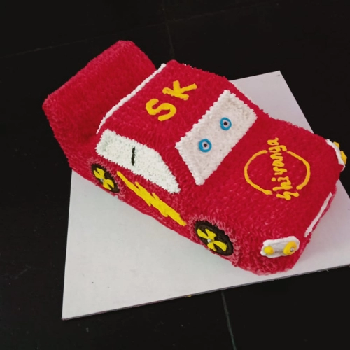 Red Car Cake