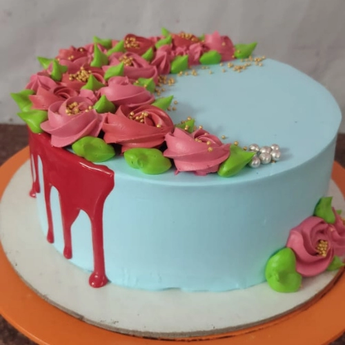 Rose Birthday Cake