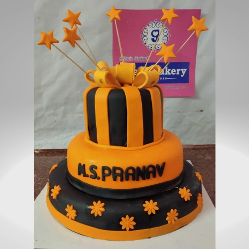 Star Fondant Cake